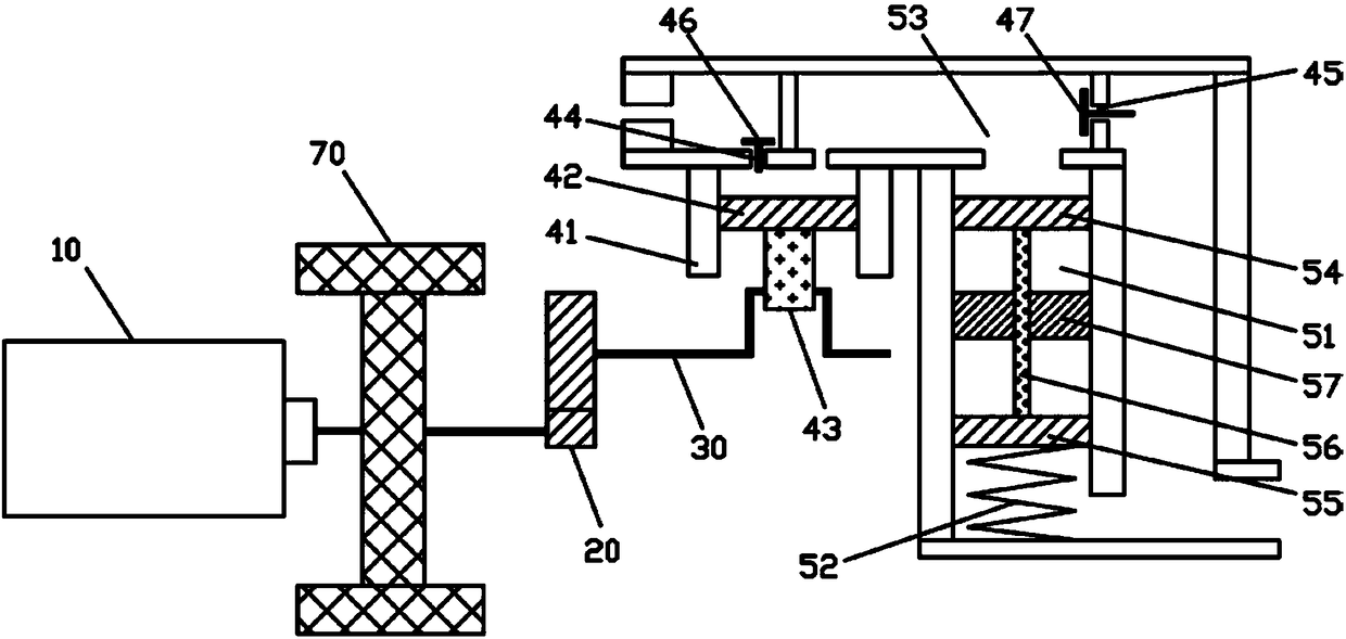 Electric water pump and water gun structure