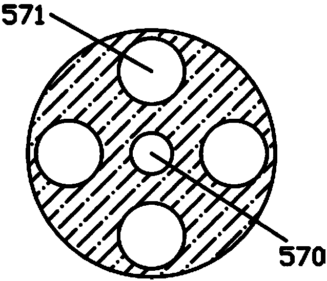 Electric water pump and water gun structure