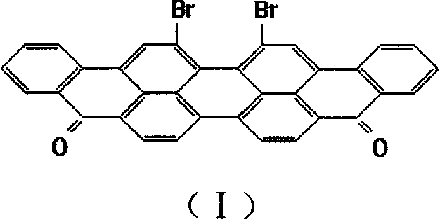 Anthraquinone vat dye 16,17- dibromviolanthrone and 16,17-di(1'-imdoanthraquinonyl) violanthrone and its preparation method