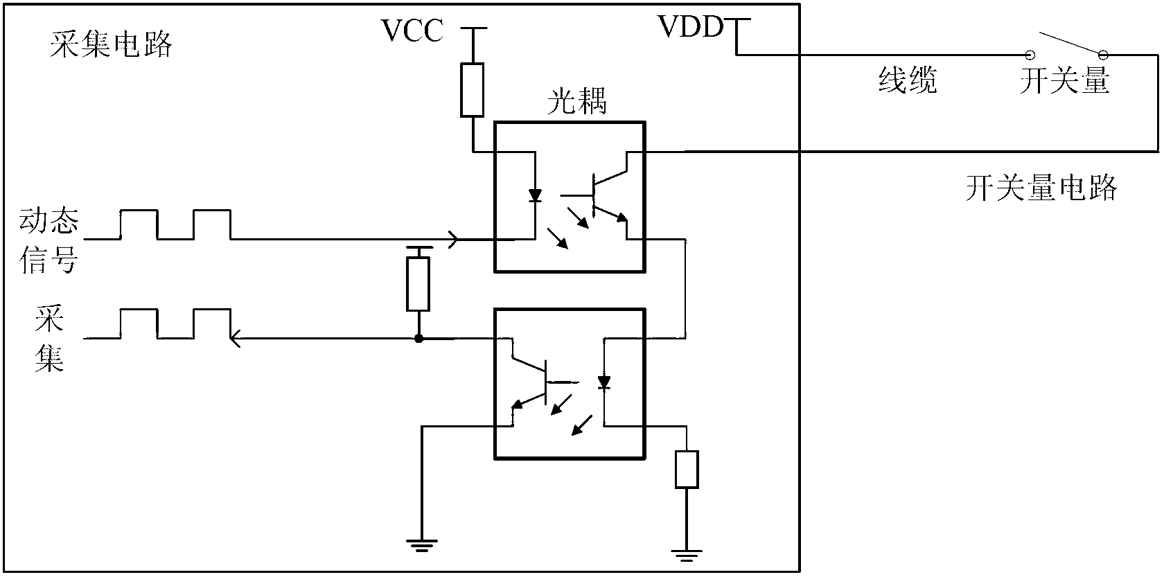 Switching value acquisition method and device