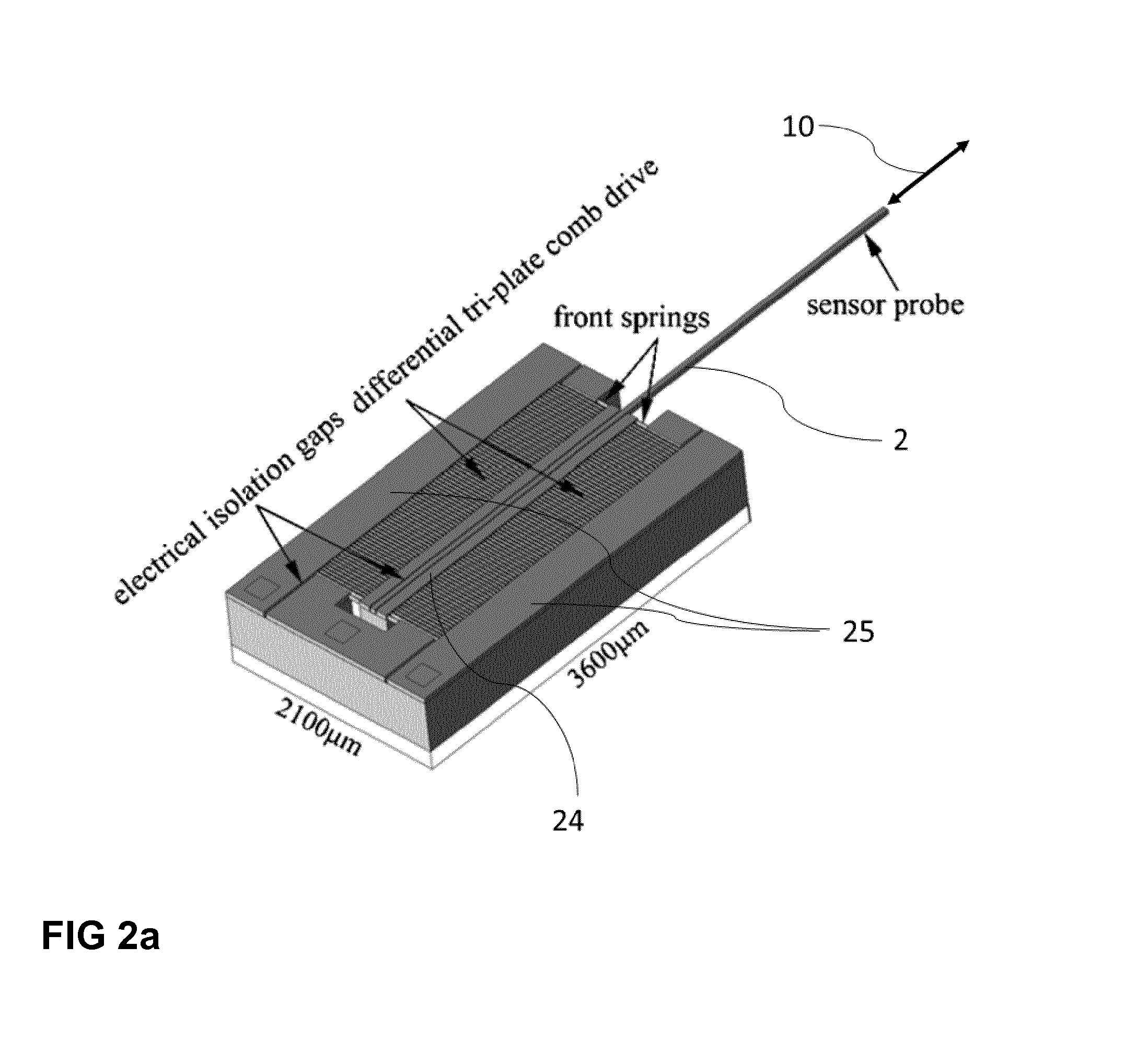 Sub-Millinewton Capacitive Mems Force Sensor for Mechanical Testing on a Microscope