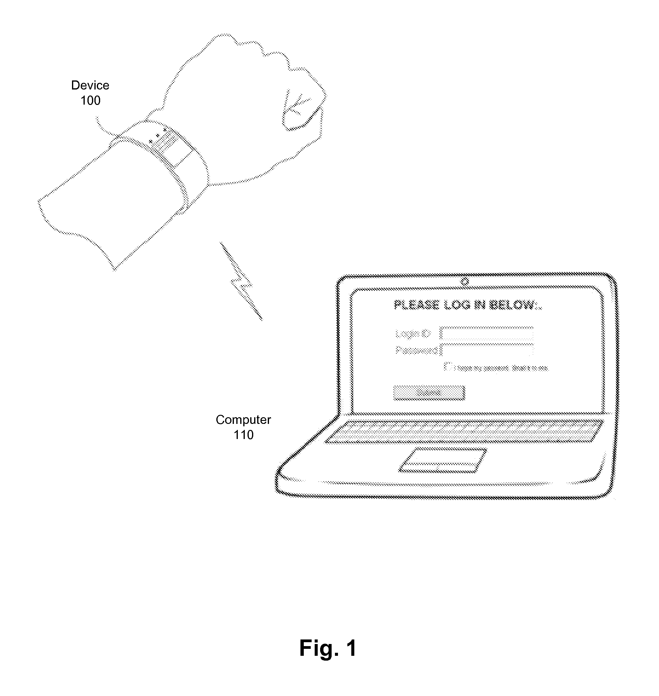 Method and apparatus for automated password entry