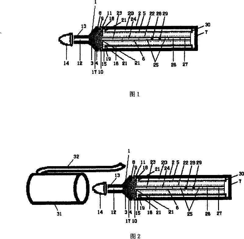 Portable blood infectious disease fast joint inspection device