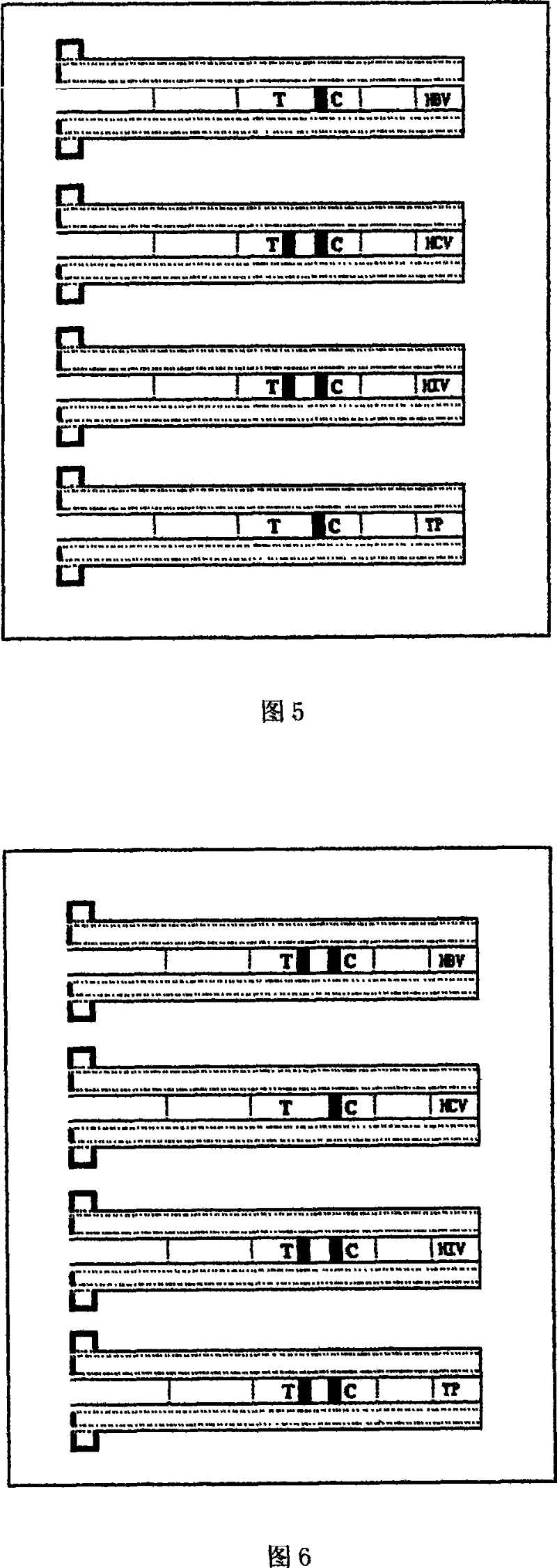 Portable blood infectious disease fast joint inspection device