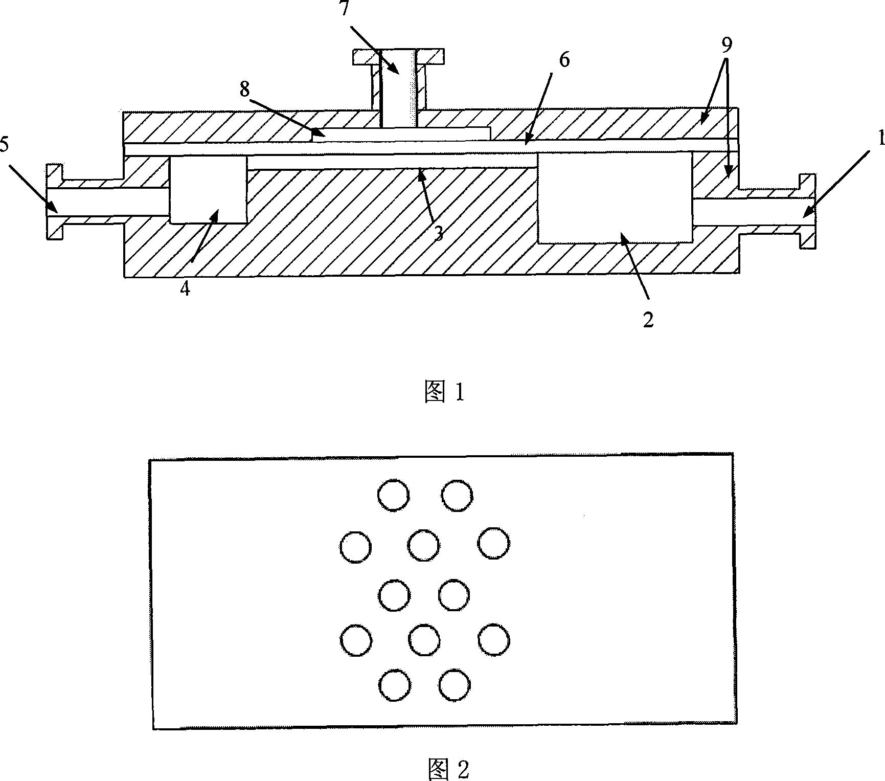 Reactor or mixer with micromesh structure