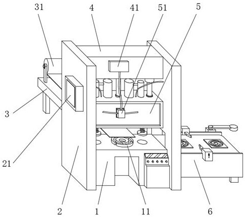 Stacked motor silicon steel sheet stamping device