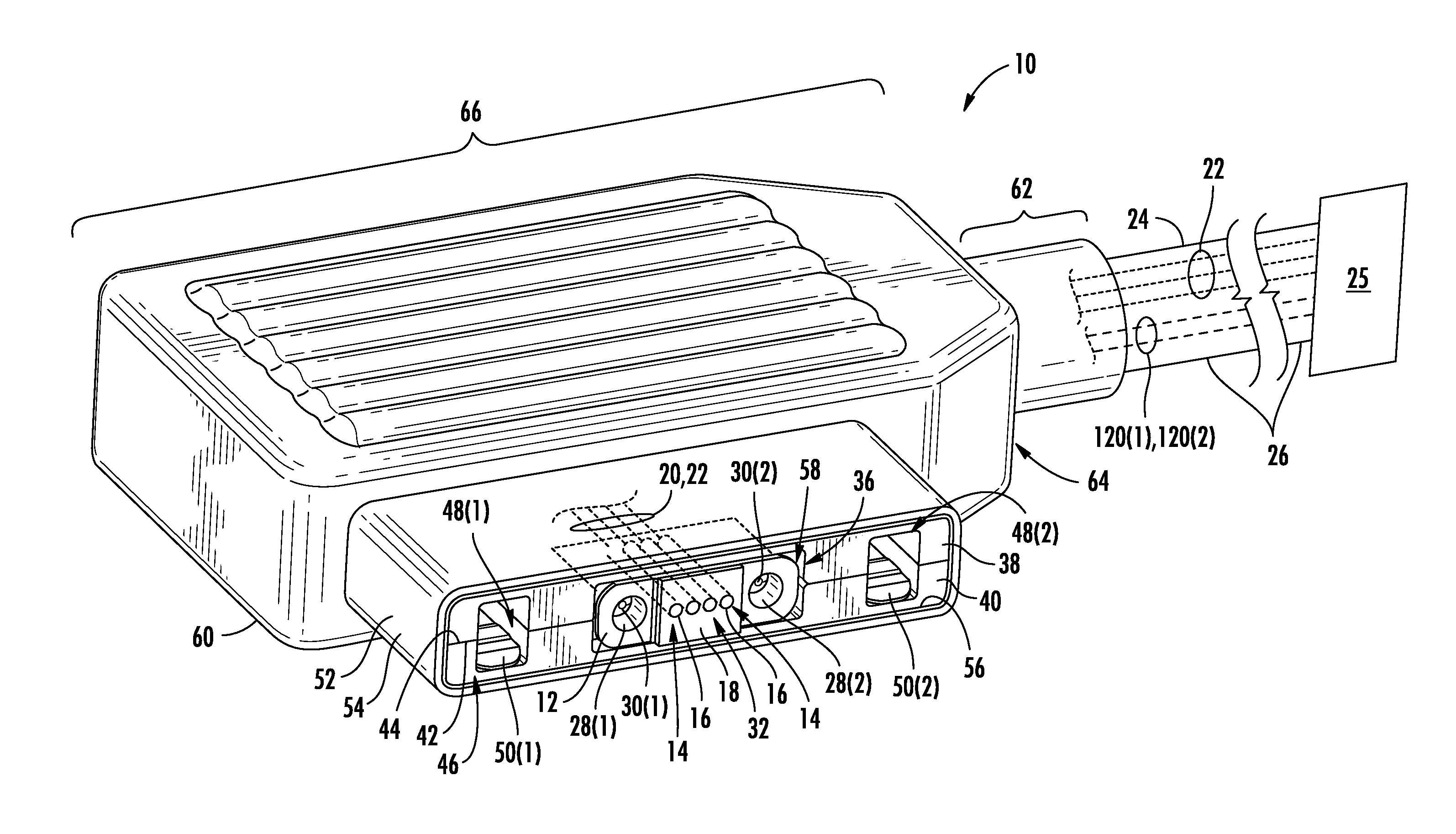 Fiber optic connectors employing moveable optical interfaces with fiber protection features and related components and methods