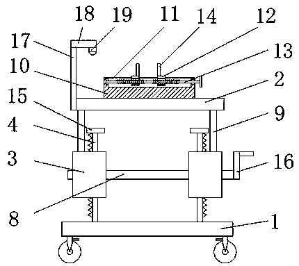 Multifunctional workbench for producing electric power fittings