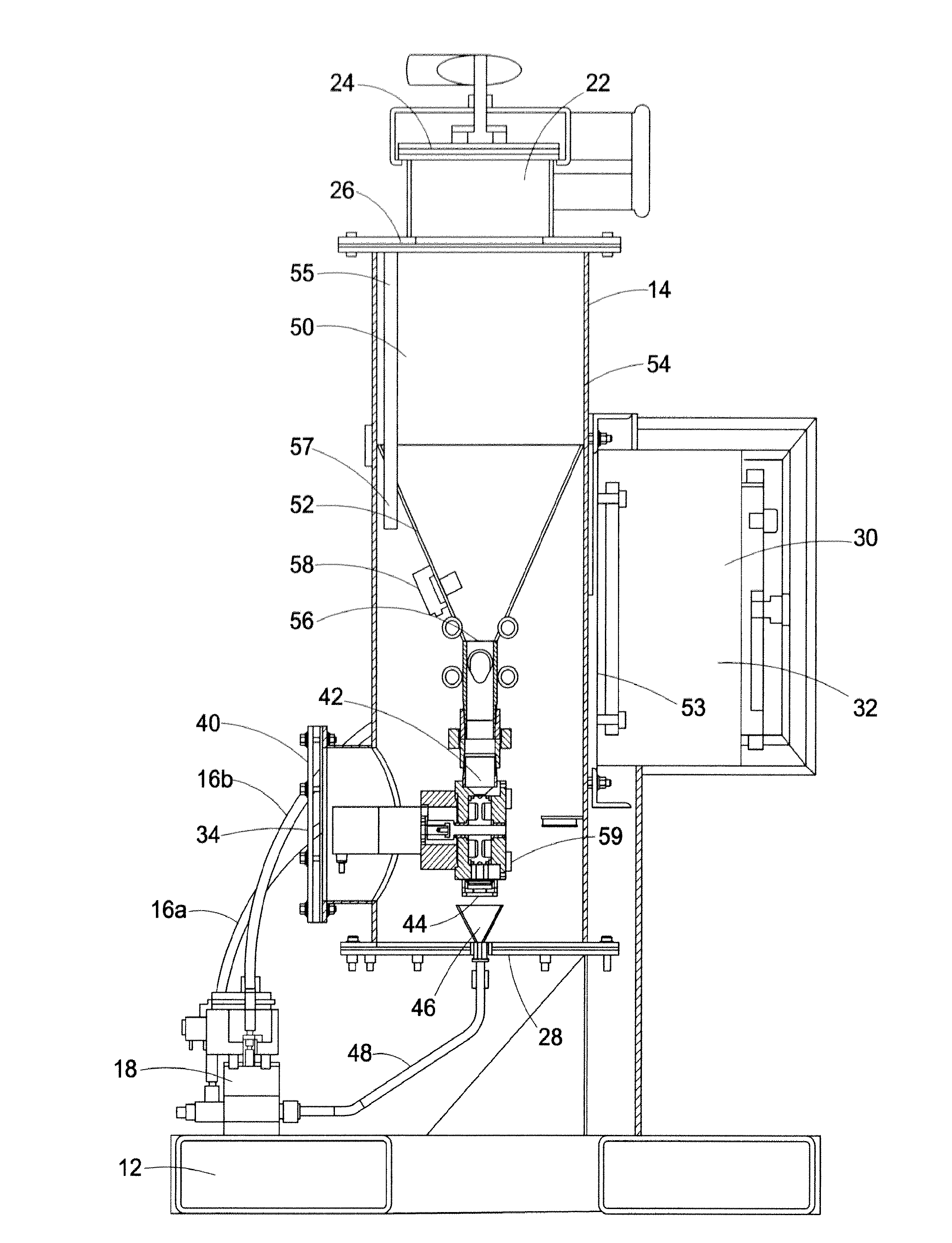 Flux injection assembly and method