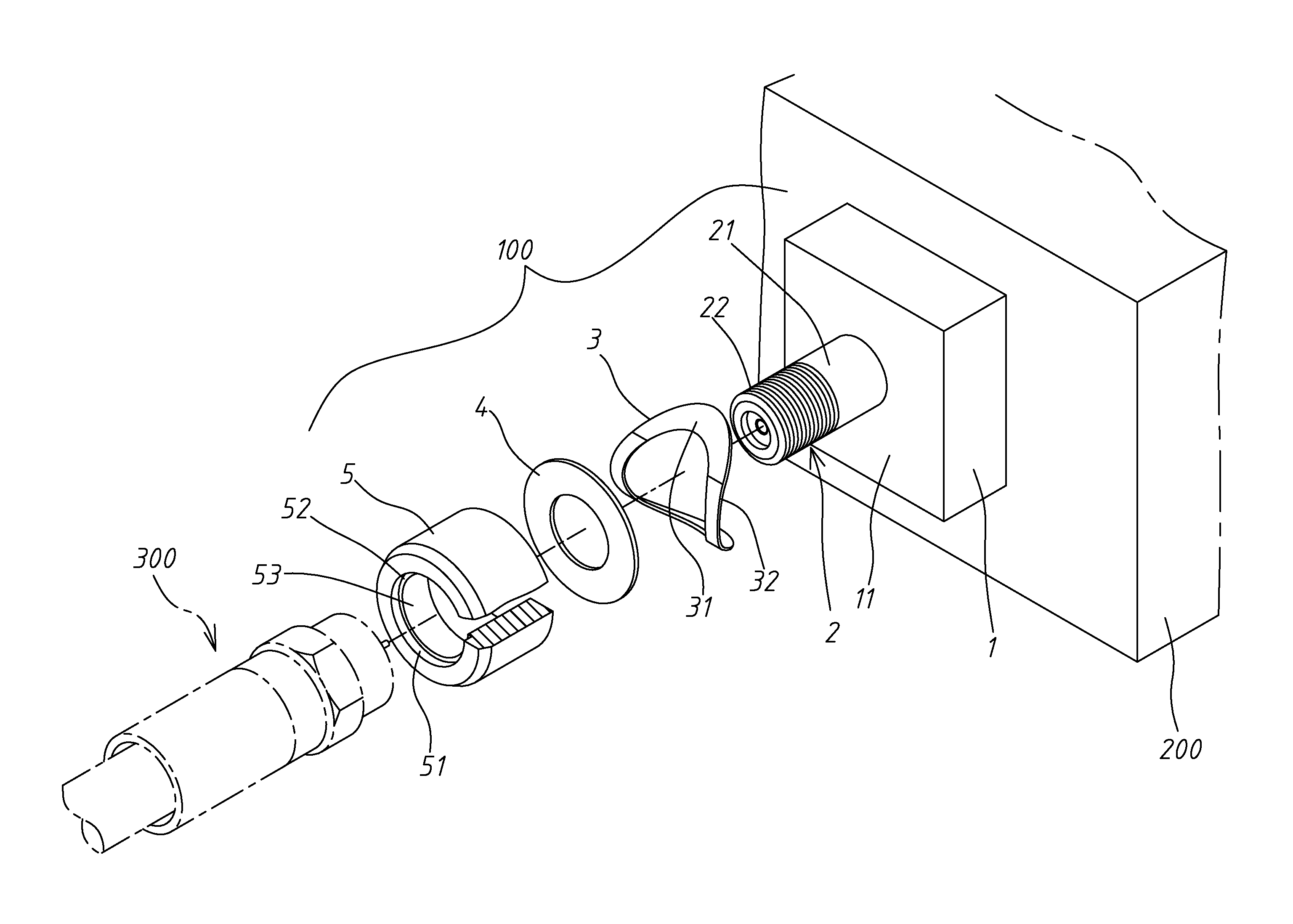 Water seal connector