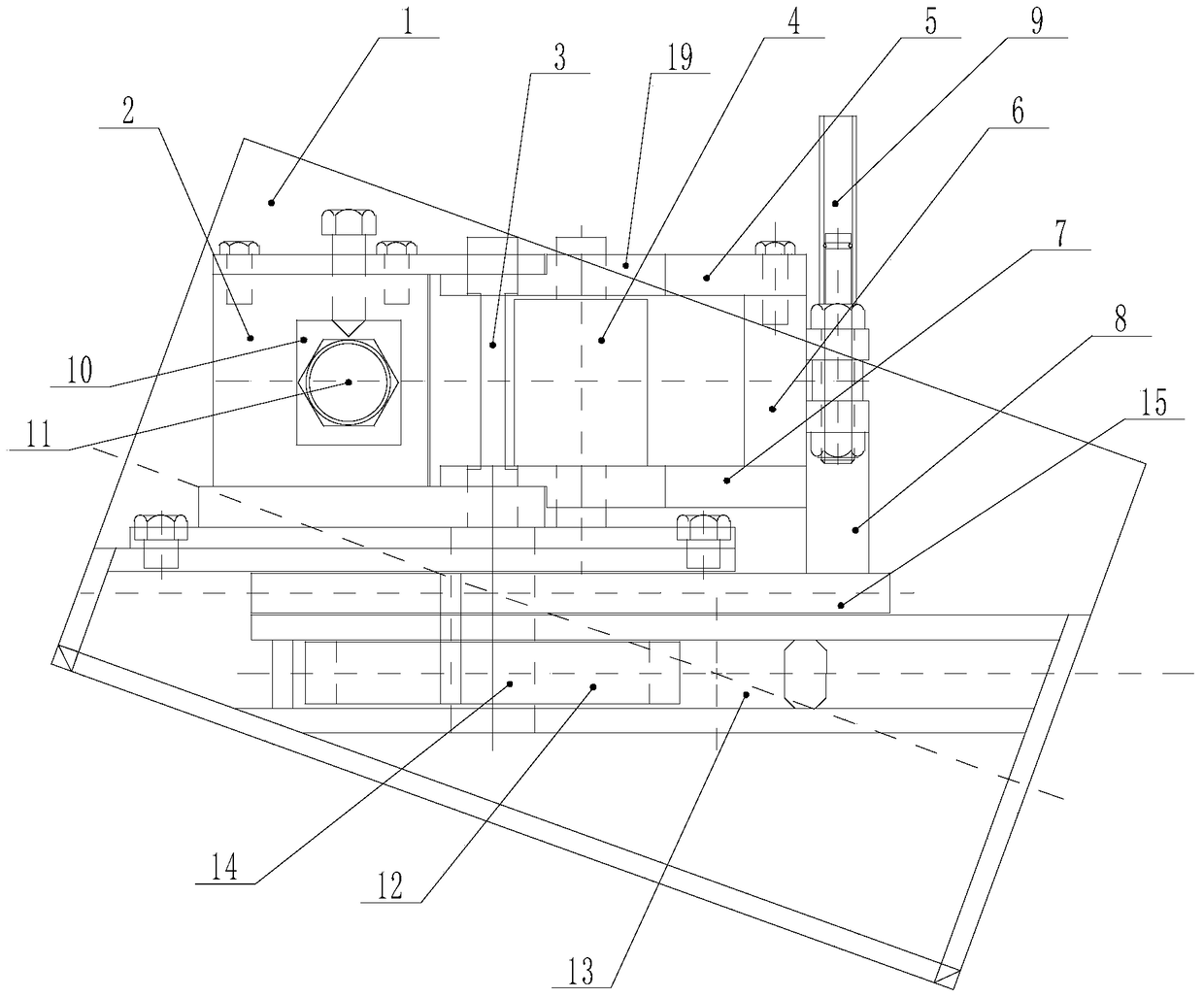 A bending test device for dissimilar steel welding process qualification