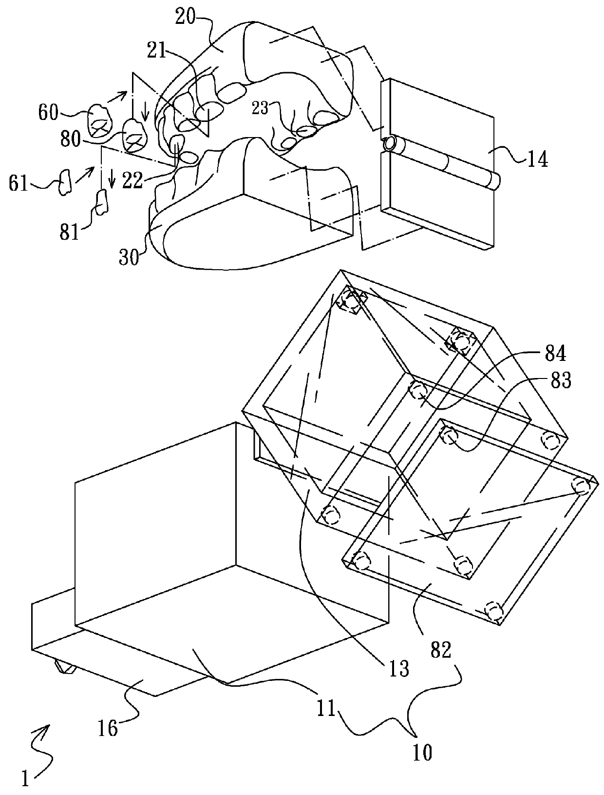 Deciduous teeth storage device