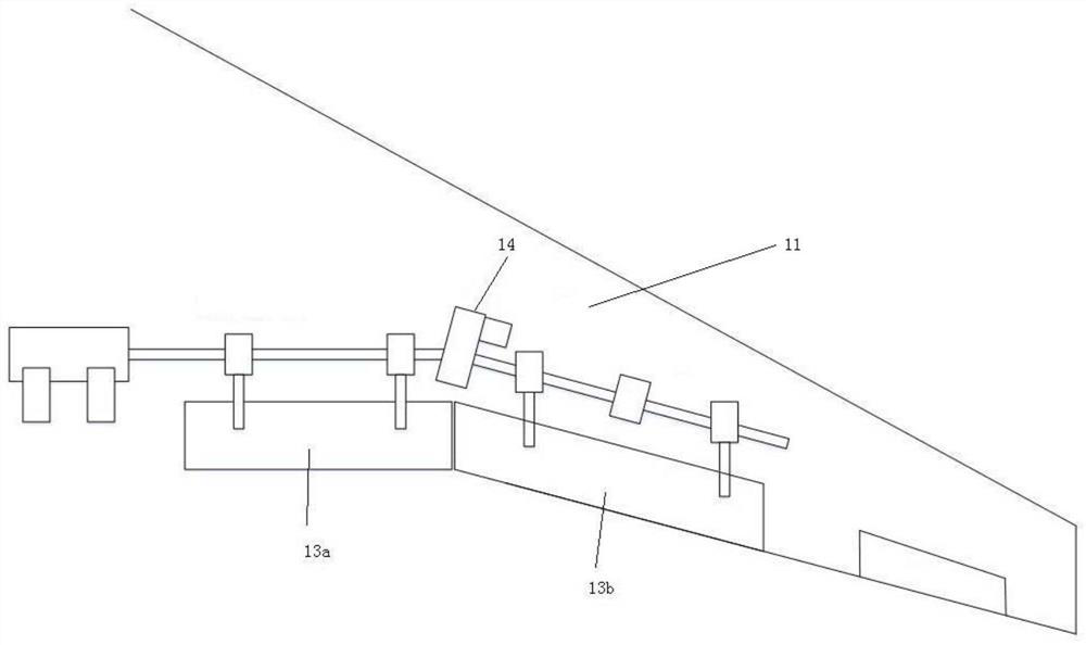 Flap and slat system