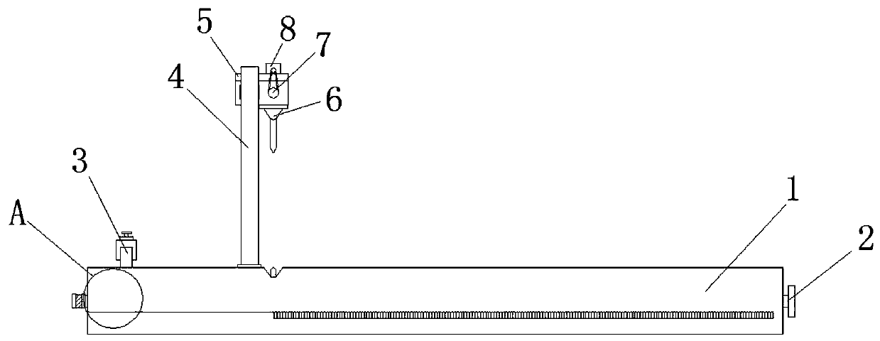 Cutting device for Q235B hot-rolled coil plate processing