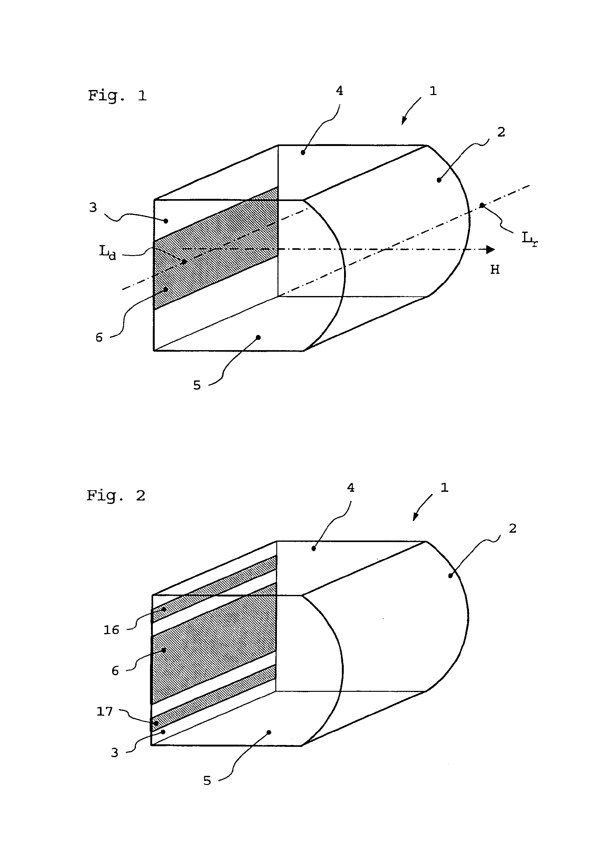 Refractive-diffractive hybrid lens, in particular for beam shaping of high power diode lasers