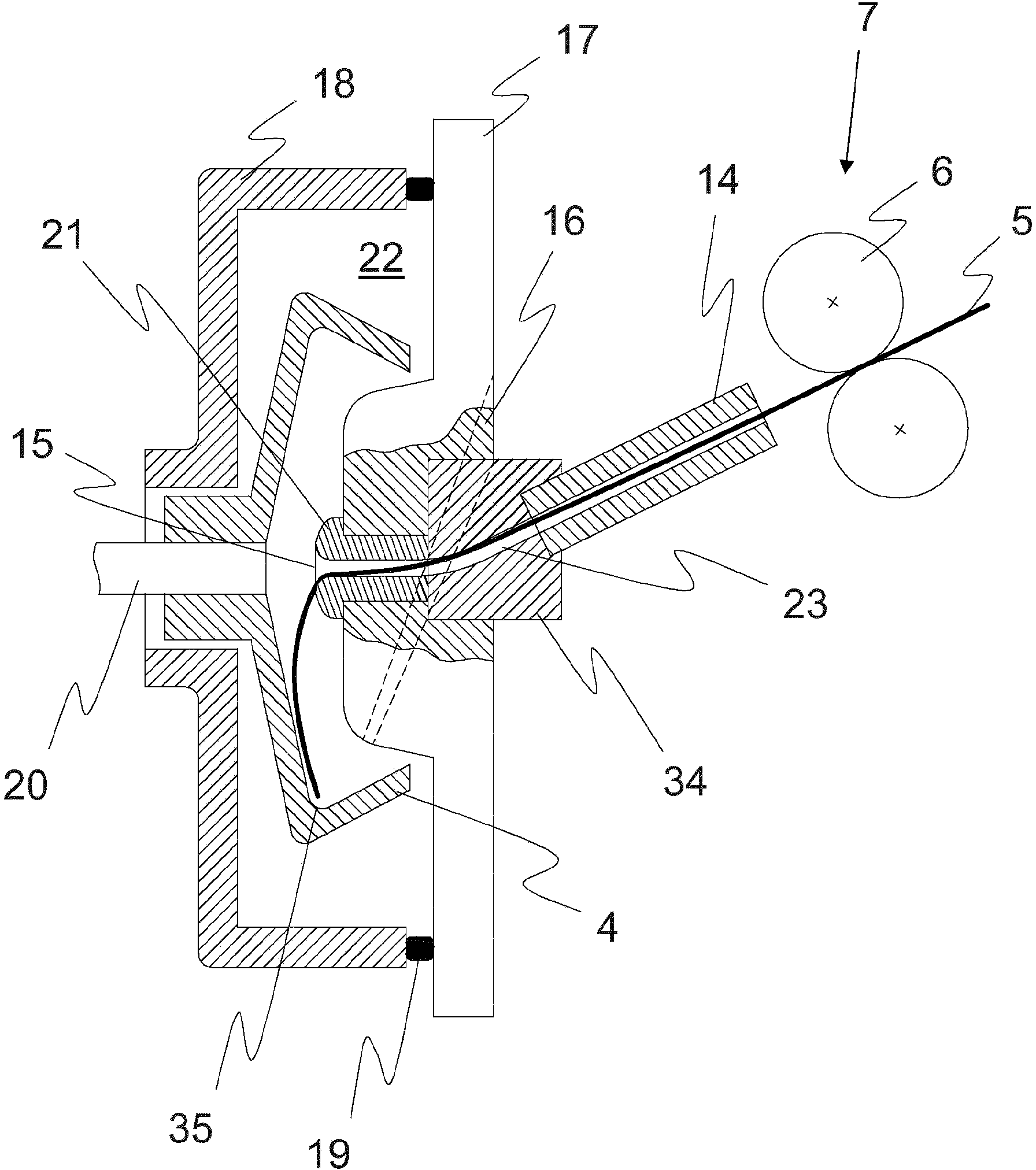 Yarn draw-off unit of a rotor spinning machine and method for producing a yarn with the aid of a rotor spinning machine