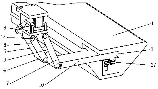 Safety pedal for automobile