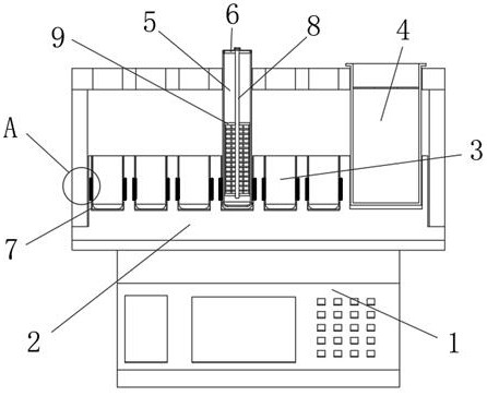 Urine sugar detection device for endocrinology department