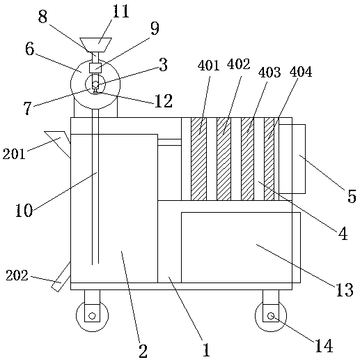 Air purifying device with adjustable air inlet