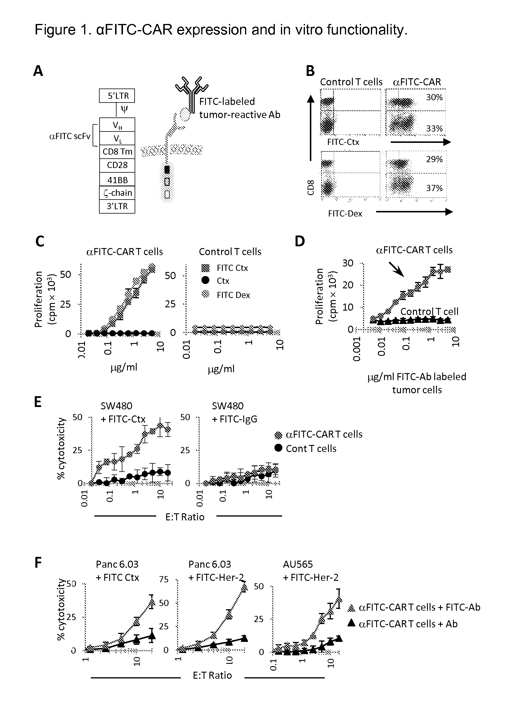 Universal Anti-tag chimeric antigen receptor-expressing t cells and methods of treating cancer