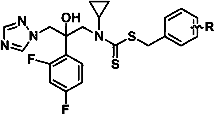 A class of nitrogen azole compounds and its preparation method and application