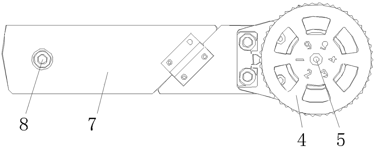 Long-filament sanding device