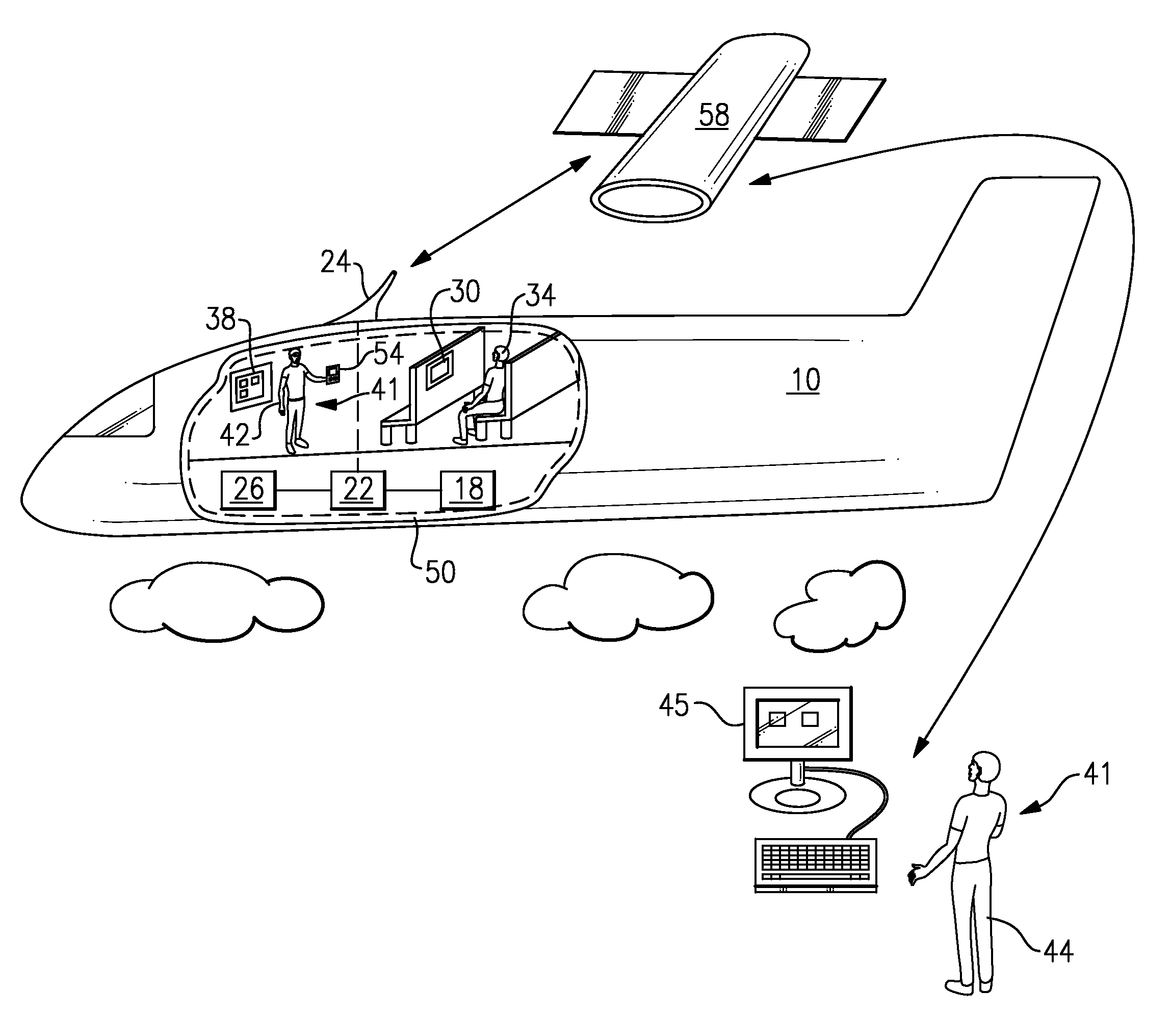 Integration of passenger and flight operation communications