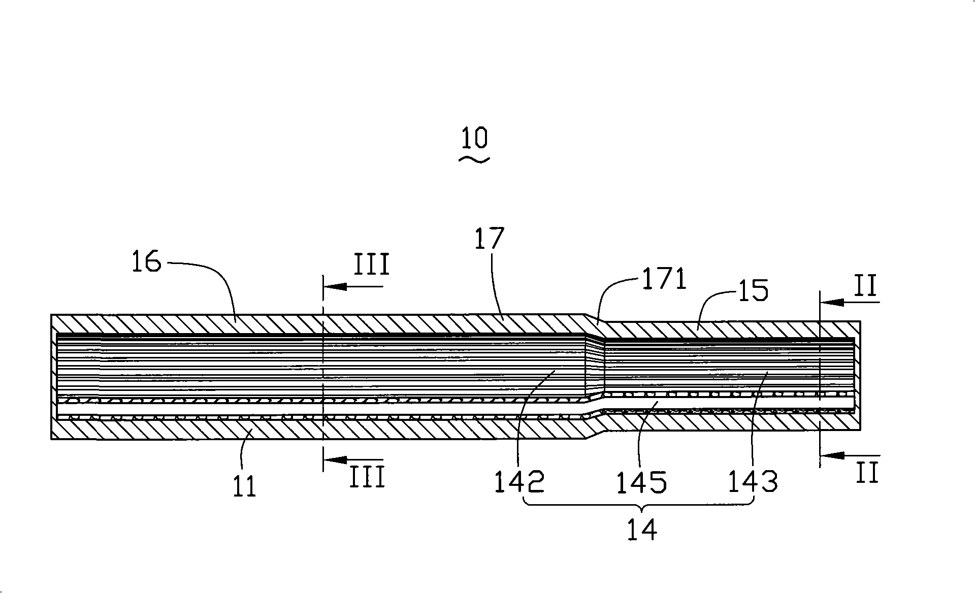 Hot pipe and manufacturing method thereof