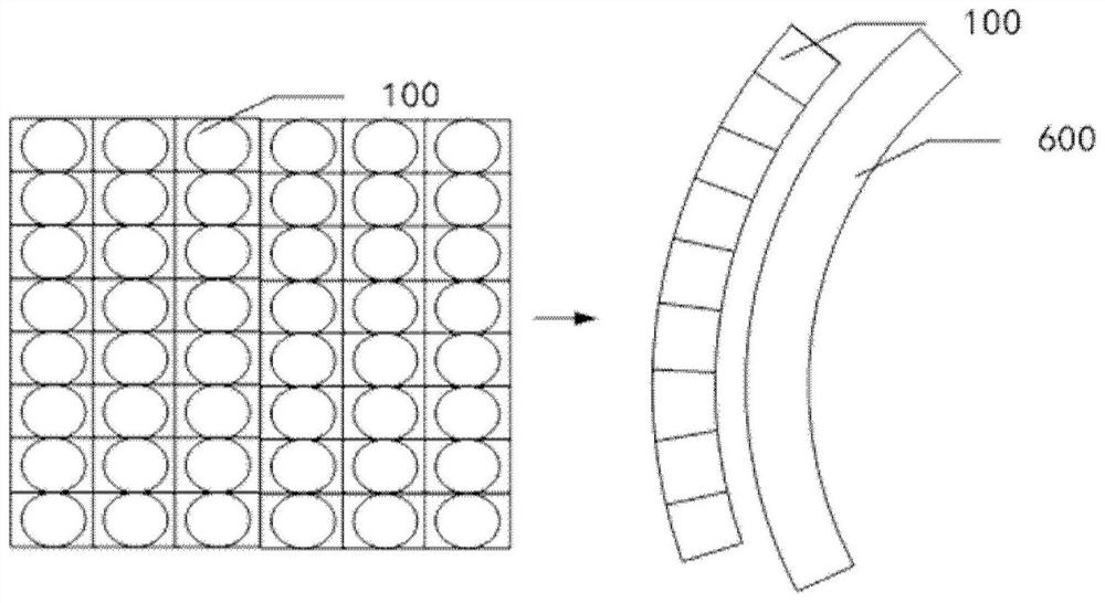 Conformal space optical communication omnidirectional receiving device and method