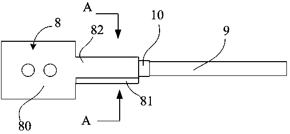 Tubular double-layer crimping device with steel armour