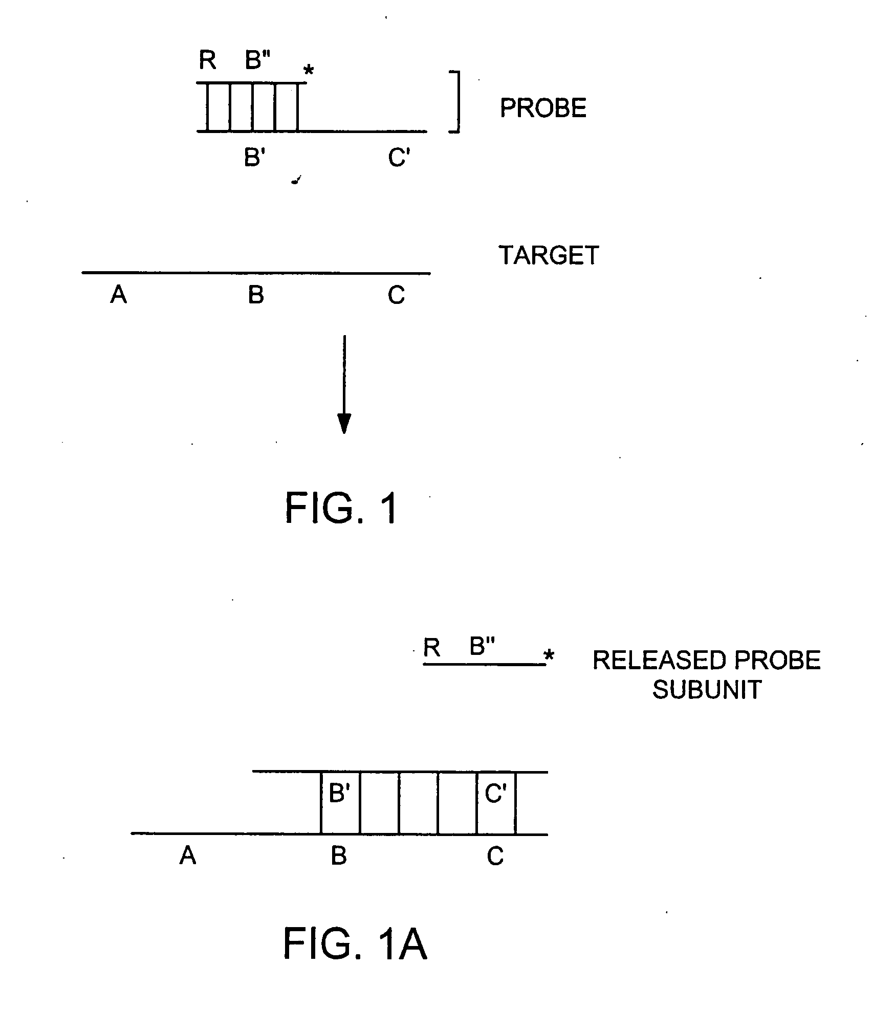 Methods for detection of a target nucleic acid by capture using multi-subunit probes