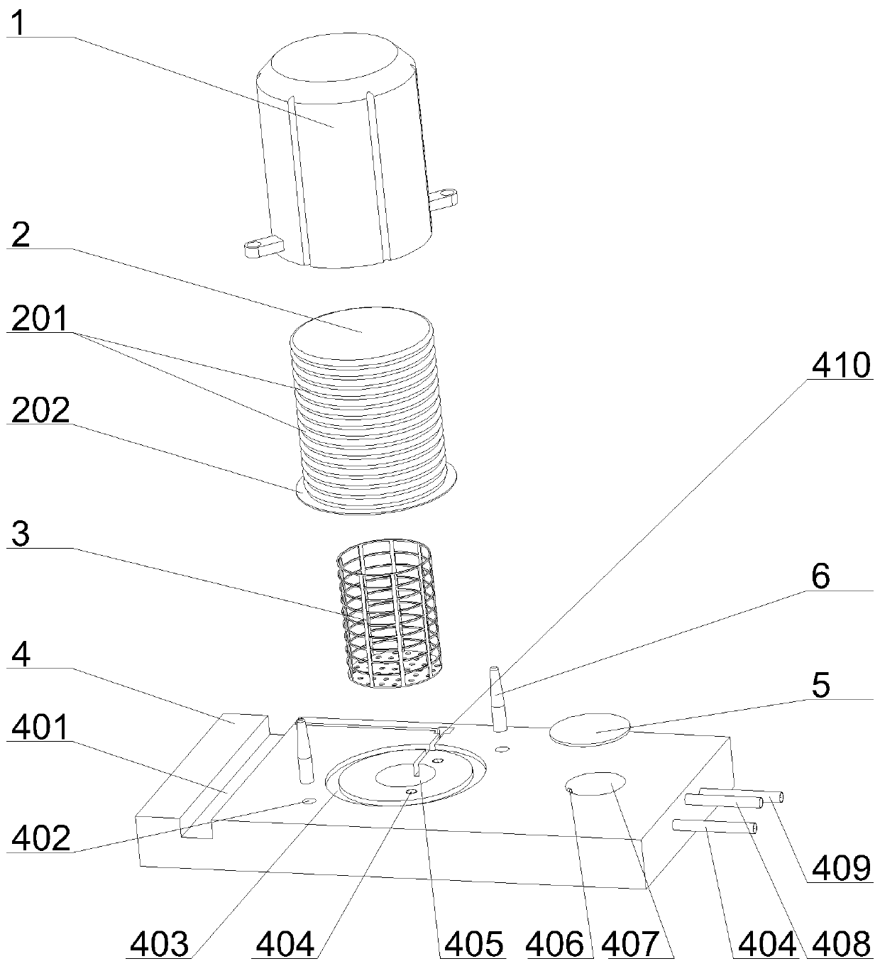 An improved high-efficiency high-temperature environmental protection carbonization and gasification furnace