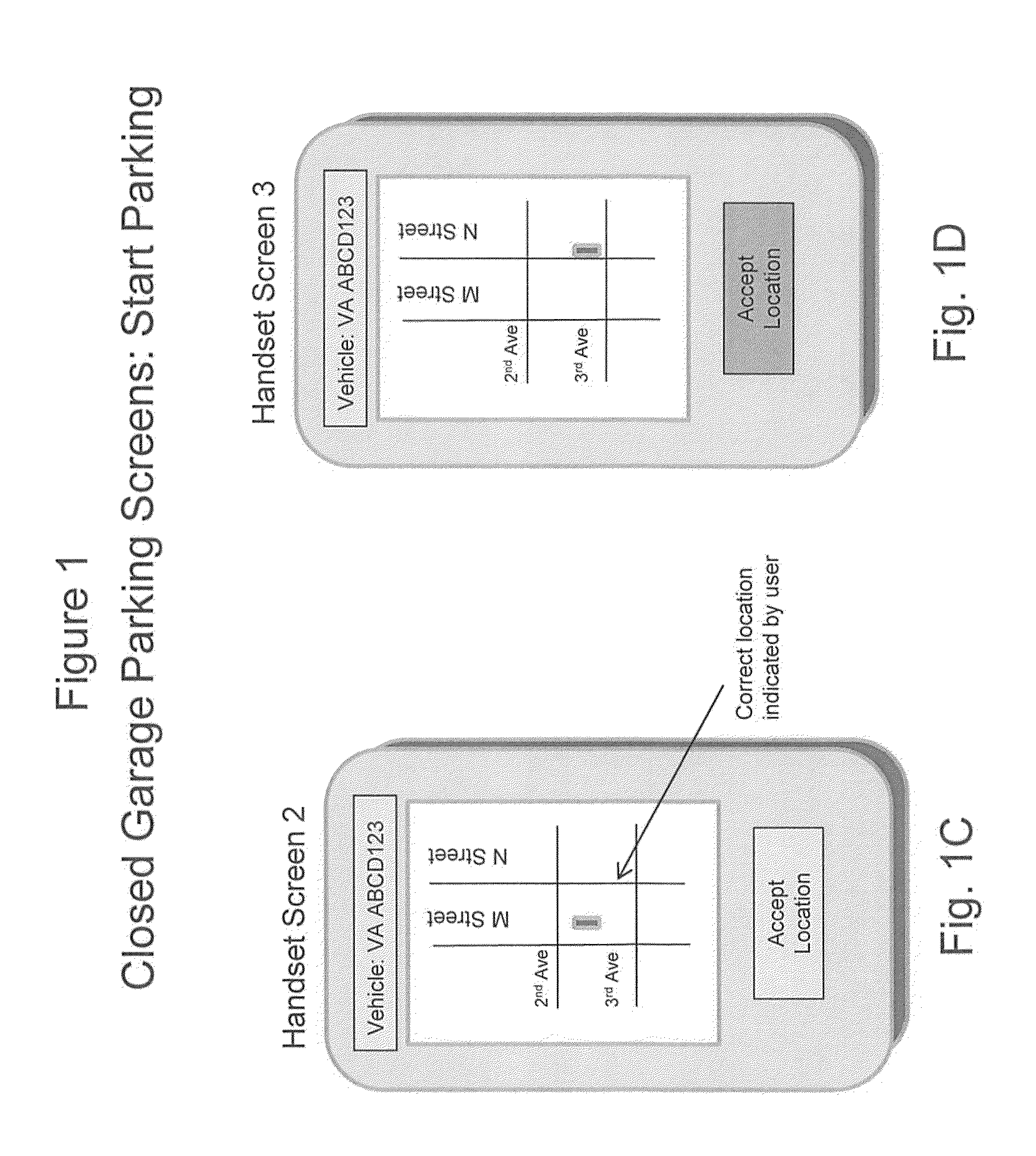 Methods and systems for electronic payment for parking in gated garages