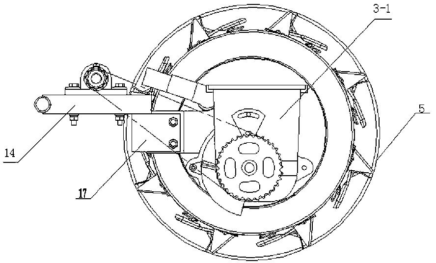 Slip type precise filming and seeding roller and seeding machine