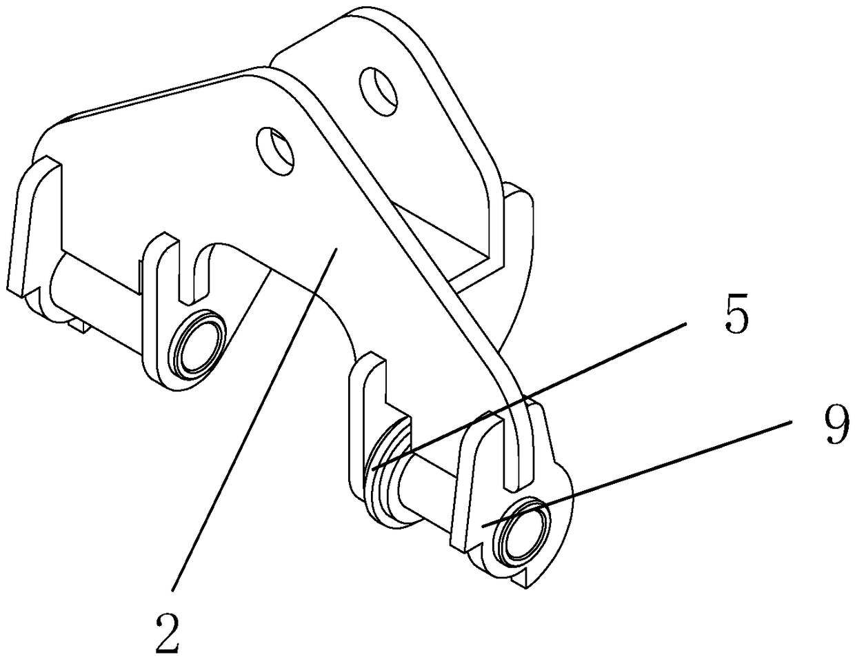 Traction device for an electric floor sweeper