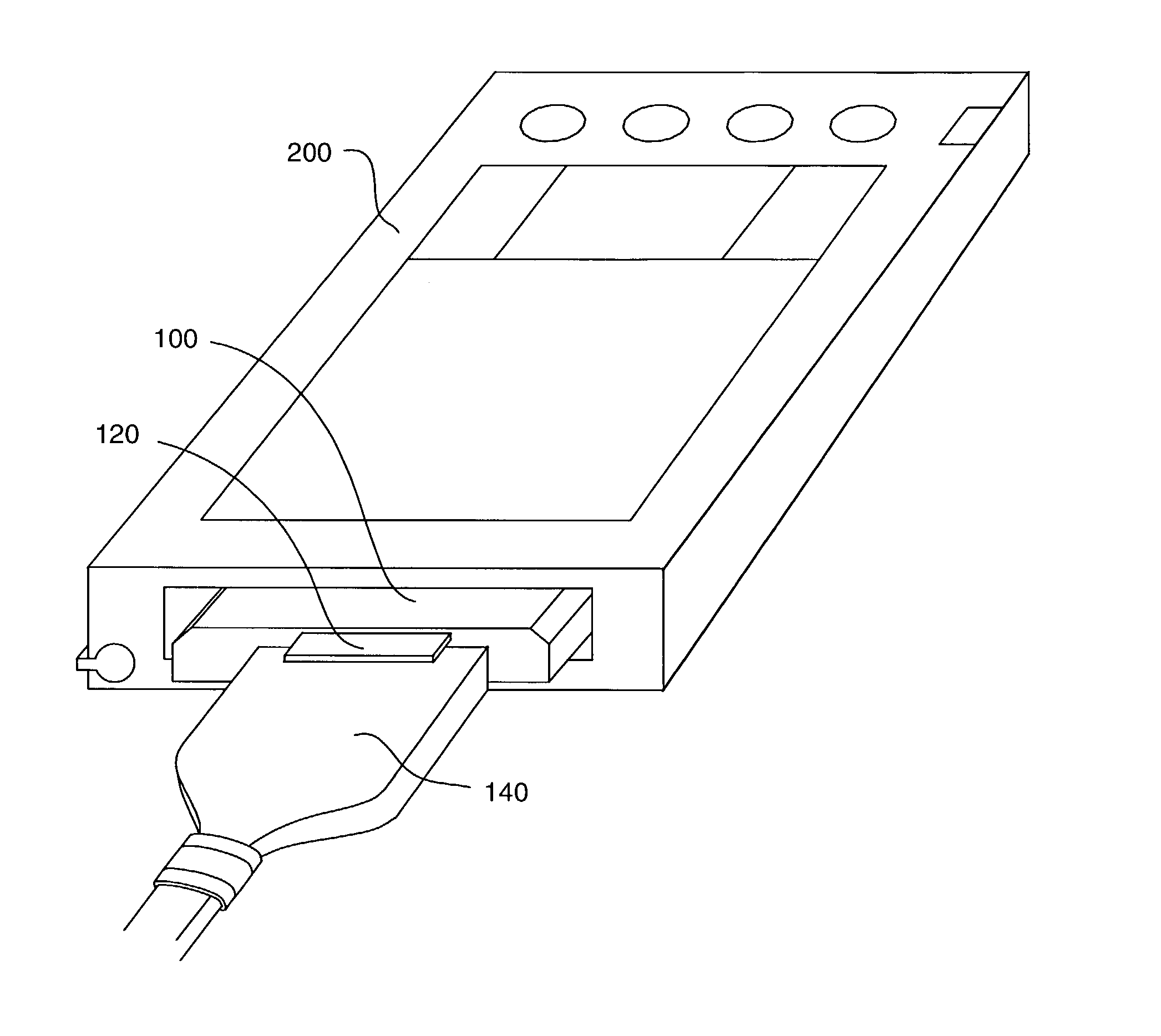 High-density removable expansion module having I/O and second-level-removable expansion memory