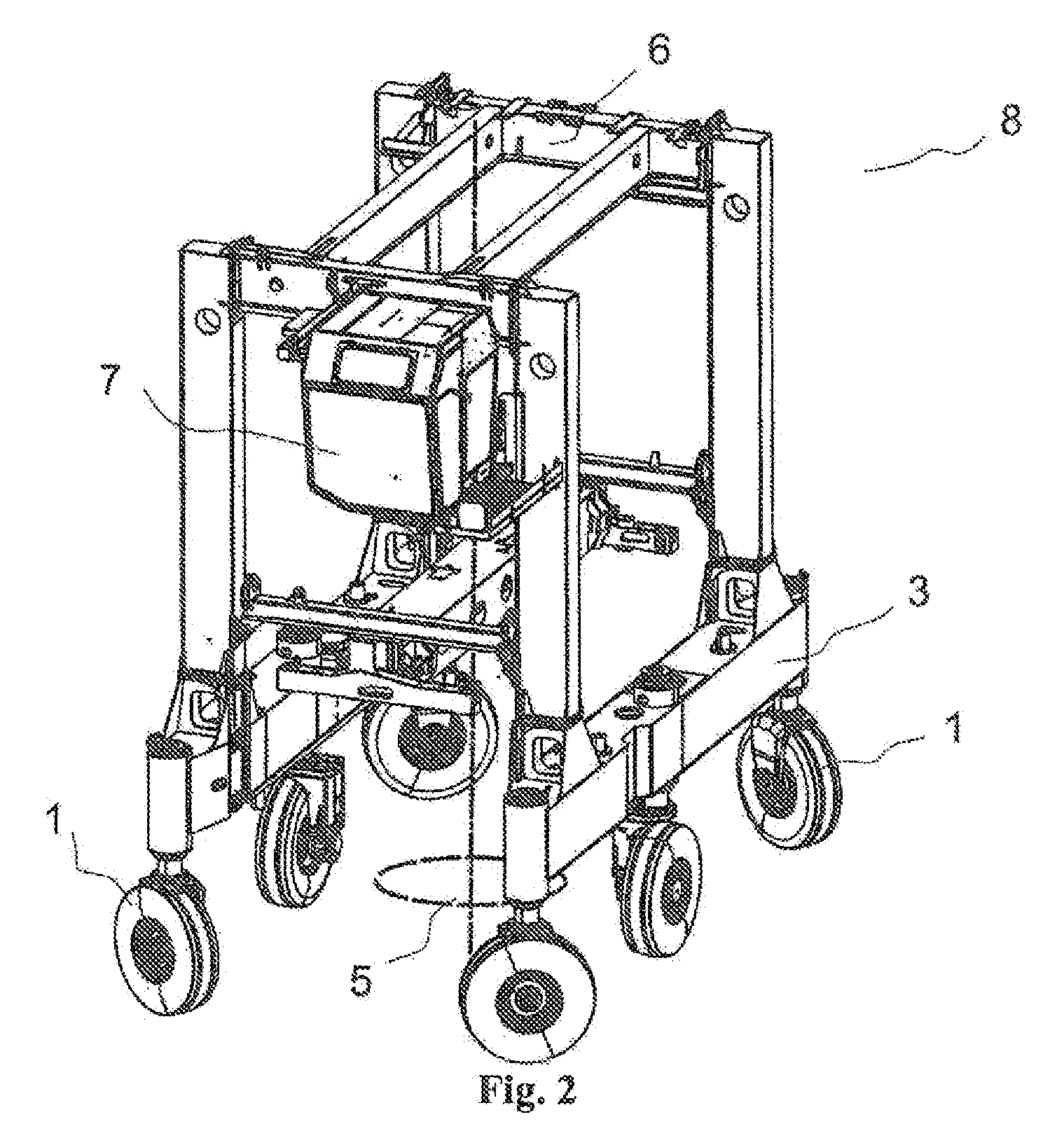 Method, Apparatus and Computer Program for Moving a Container Carrier