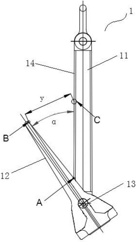 Method for measuring angle of anchor surface