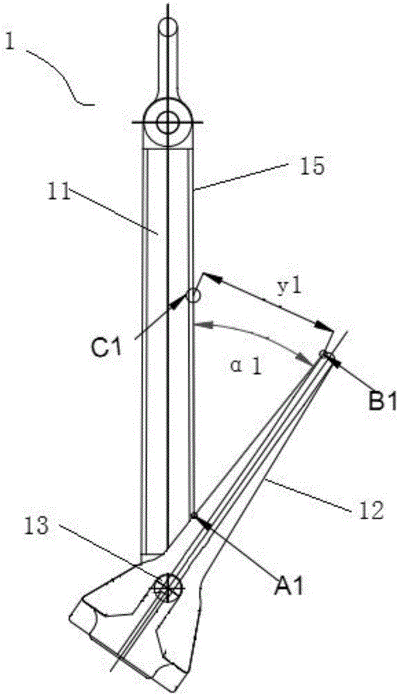 Method for measuring angle of anchor surface