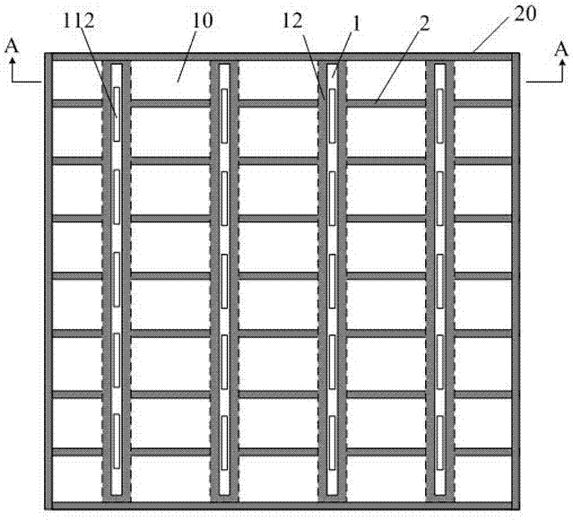 P type PERC two-sided solar battery and back electrode structure thereof