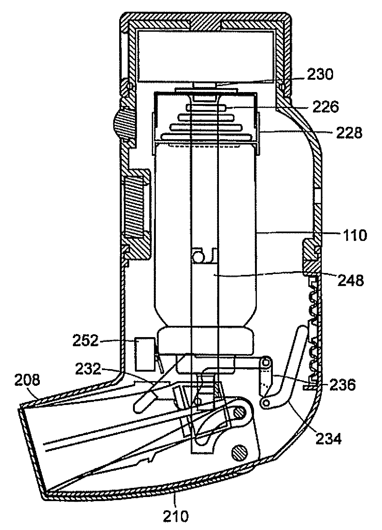 Variable dose aerosol drug canister