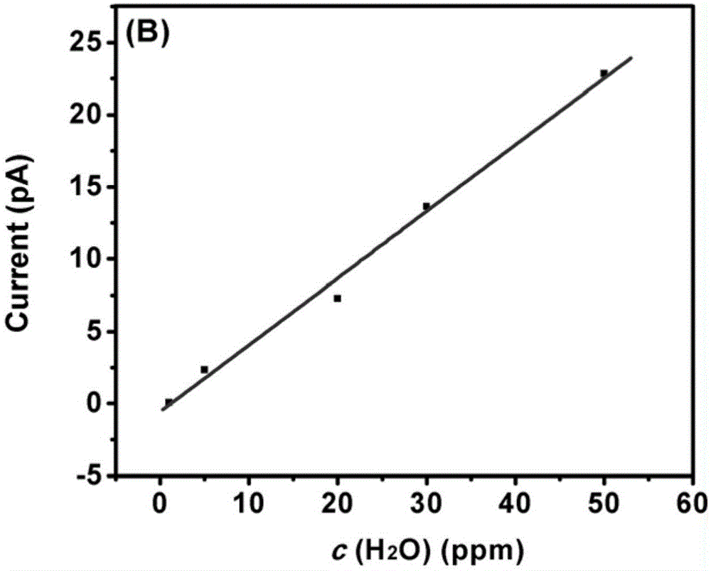 System and method for online detection of microscale water and trace water in organic phase