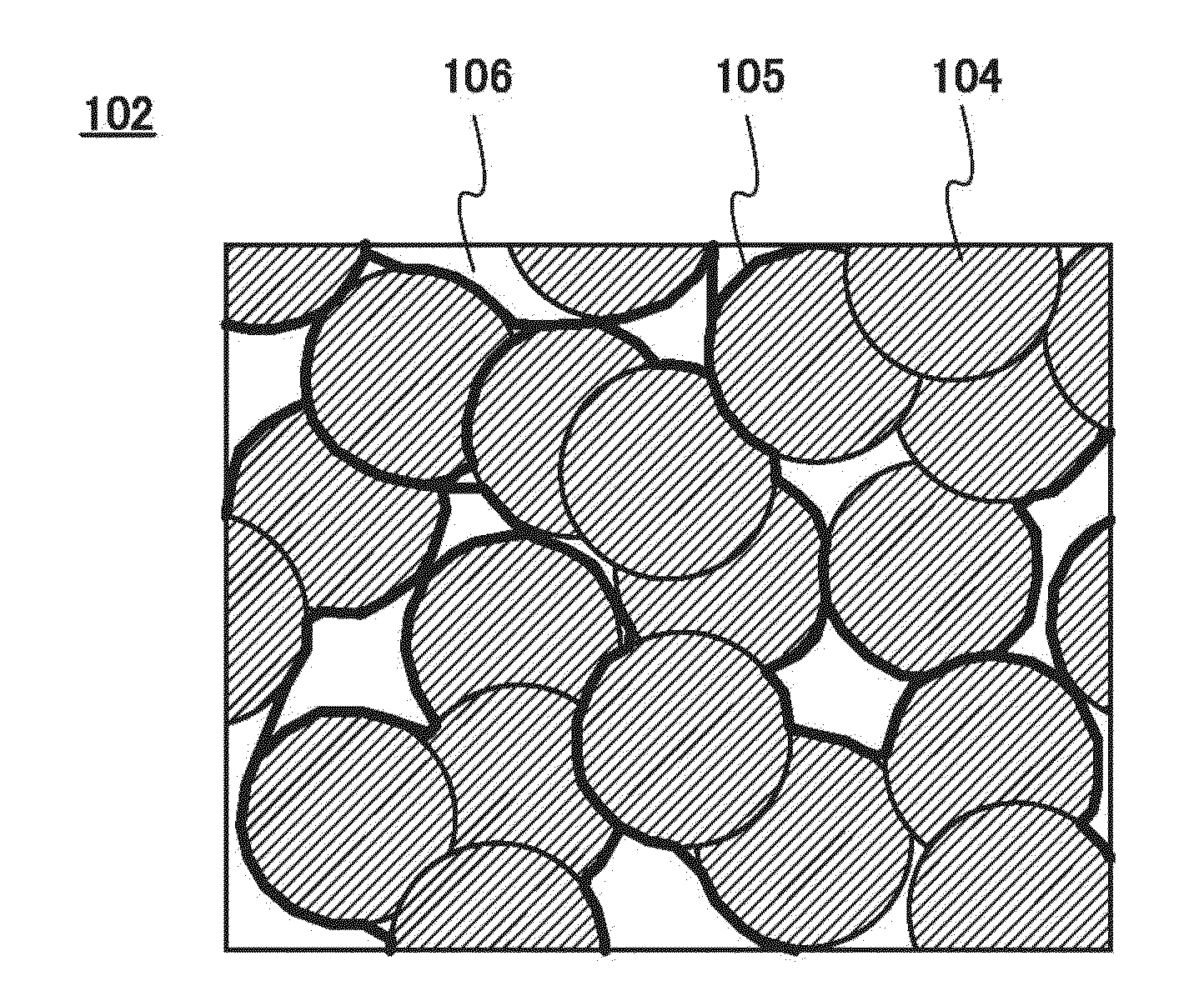 Electrode for storage battery