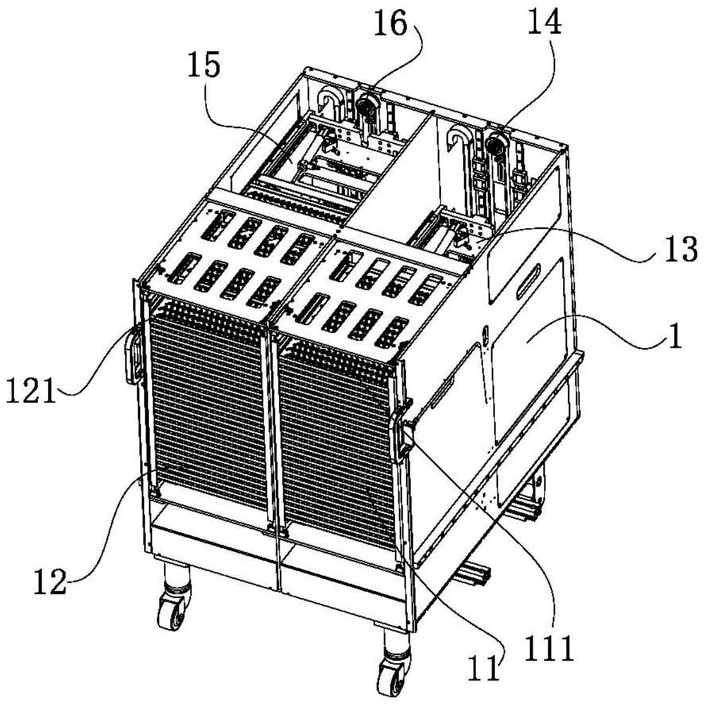 Control method of double-tray feeding system