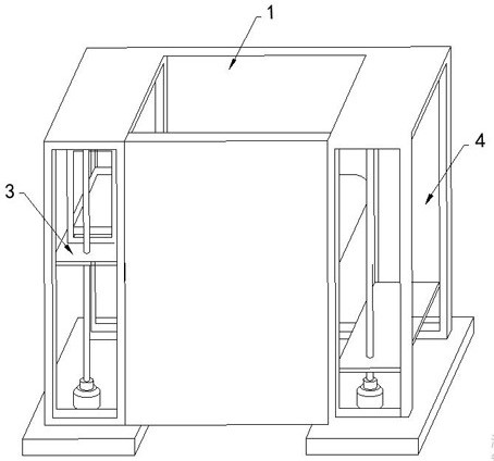 An automatic discharge machine for capacitor production