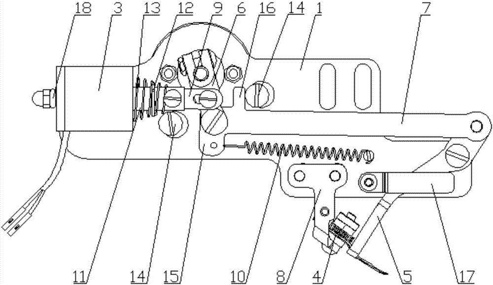 Sewing machine and thread shifting device thereof