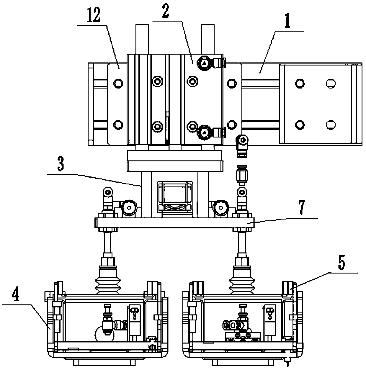 Colorful card assembling equipment and application method thereof