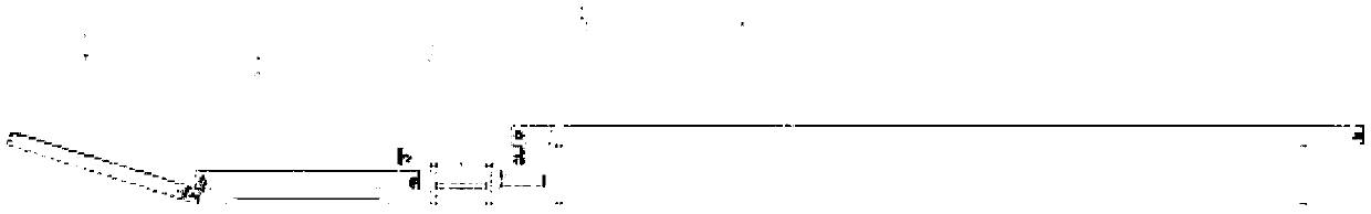 Combined full-automatic tobacco leaf selecting and selected acquiring line