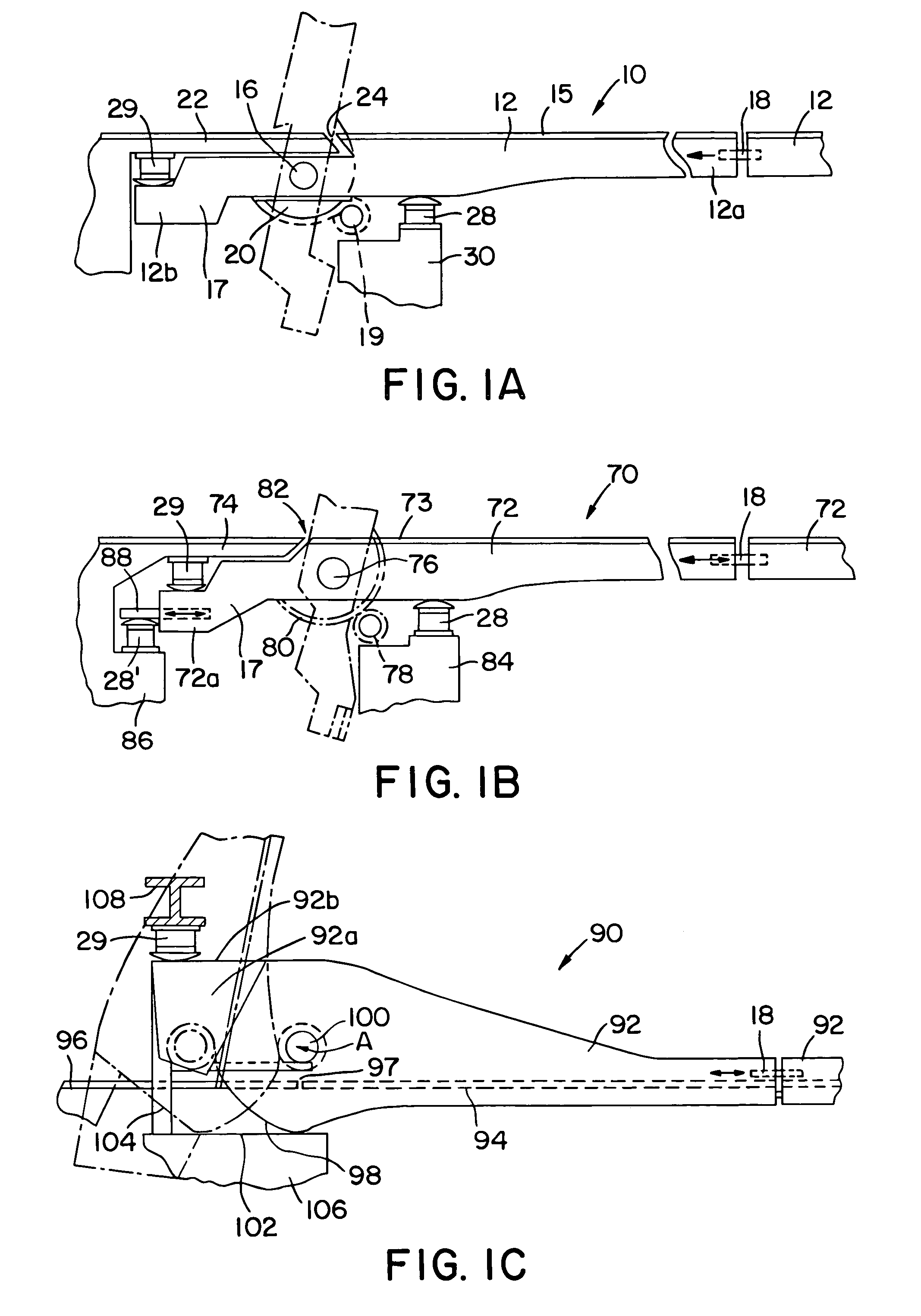 Static stabilizers for bridges