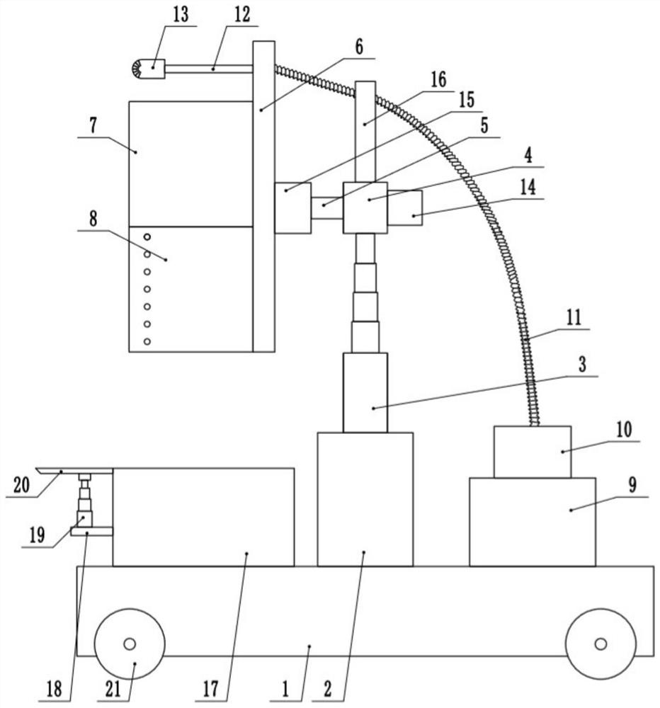 A device for cleaning wall tiles for decoration